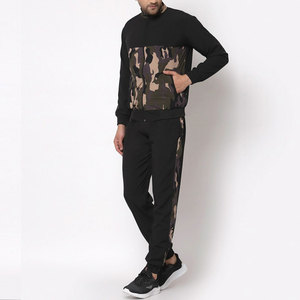 Haute visibilité réfléchissant sécurité hommes Camouflage survêtement hommes porter coton tissu à utiliser facilement Gym Camouflage survêtement - Product Image 2