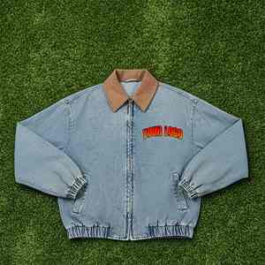 Veste universitaire tendance personnalisée pour hommes, veste universitaire de baseball, col marin personnalisé - Product Image 6