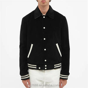 Nouveau style coupe-vent pour hommes veste Letterman vente chaude vêtements de mode veste d'hiver Letterman - Product Image 1