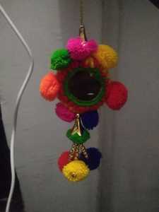 Macrame แฮนด์เมดและดอกไม้โครเชต์พร้อมลูกปัดเหมาะสำหรับตกแต่งเสื้อผ้าและตกแต่งสิ่งทอที่บ้าน - Product Image 6