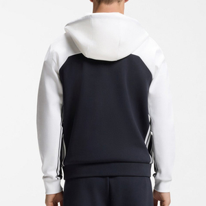 Sudadera Casual de Alta Calidad para Hombre con Mangas Completas, Diseño de Bloques de Color, Logotipo Personalizado y Capucha con Cordones para Mayor Comodidad - Product Image 6