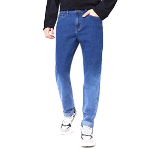 Venta al por mayor de pantalones vaqueros de verano de los hombres casuales personalizados con cierre de cordón transpirable y secado rápido de ajuste regular - Product Image 1