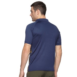 Camiseta Polo deportiva con estampado de sublimación de poliéster 100% de alta calidad para hombre, Camiseta deportiva personalizada de secado rápido para sudor y humedad para hombre - Product Image 2