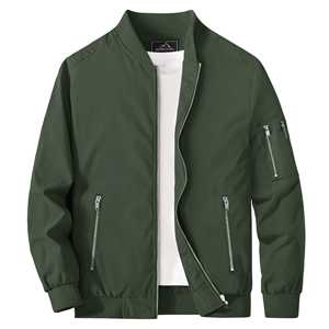 Automne mode veste nouveaux hommes coupe-vent Bomber veste hommes vêtements de plein air décontracté Streetwear haut - Product Image 4