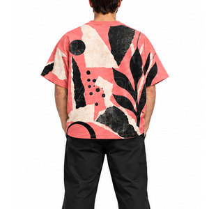 T-shirts Homme Oversize en Coton Premium, Coupe Décontractée, Vêtements Streetwear Décontractés, Fournisseur de Vêtements de Mode en Gros - Product Image 4