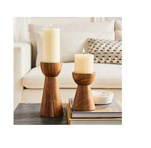 Porte-bougie en forme de cœur, pot de cire en bois, meilleur support de bougie en bois, utilisation de la décoration de la maison, de l'hôtel, Design personnalisé disponible - Product Image 6