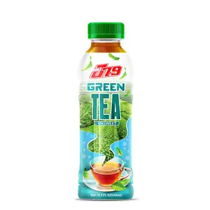 畅销不甜绿茶J79 450毫升瓶原味饮料制造商自有品牌OEM ODM BRC清真