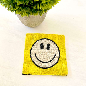 Posavasos de Cuentas Hechos a Mano Ecológicos de Alta Calidad - Posavasos Clásicos de Regalo Religioso con Serigrafía y Revestimiento de Poliéster - Product Image 1