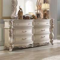 Rogers Luxuriöses Holz-Schlafzimmer-Set mit Handgeschnitzten Verzierungen