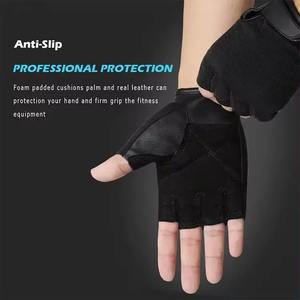 ถุงมือออกกำลังกายคุณภาพพรีเมียม โลโก้สั่งทำได้ ราคาดีที่สุด สไตล์กีฬากลางแจ้ง ยกน้ำหนัก-ขายส่ง คุณภาพดีที่สุด - Product Image 5