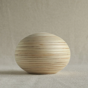 Urne funéraire en bambou tissé à la main, nouveau design original, pour cendres d'animaux de compagnie, urnes commémoratives décoratives pour humains en provenance du Vietnam - Product Image 2