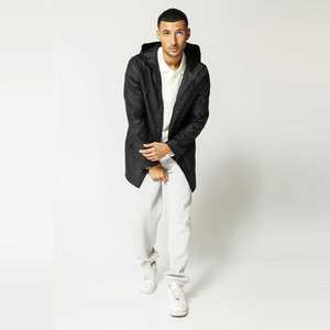 High Quality EVA Unisex <b>Raincoat</b> Thickened Waterproof Jacket <b>Women</b> Men <b>Black</b> Camping Waterproof Rain Wear - Product Image 4