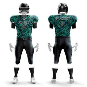 2025 uniformes de football américain personnalisés maillot grande taille avec sublimation et broderie dernière conception à bas prix - Product Image 4