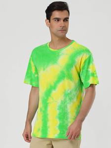 Custom <b>Top</b> Grade 300 GSM 100% Cotton <b>Mock</b> <b>Neck</b> T Shirt Printing Heavy Oversized T-Shirt Men's Green Blank Plain T Shirts - Product Image 3