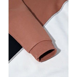 Sudadera con capucha de los fabricantes de alta calidad de gran tamaño hombro caído invierno liso teñido personalizado Sudadera con capucha pulóver - Product Image 4