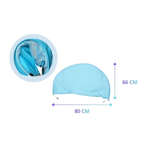 Moustiquaire Dôme Bleue 60 cm à Montage Rapide Universelle pour Lit et Berceau, Résistante et Lavable, Baldaquin de Lit - Product Image 2