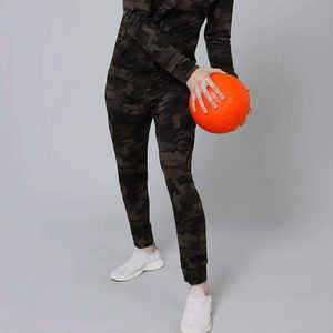 Survêtements unisexes personnalisés en tissu polaire camouflage, séchage rapide et durables, ensembles de jogging, vêtements de sport - Product Image 5