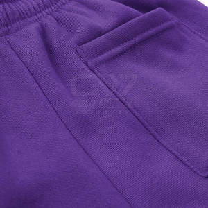 Pantalones cortos de lana de diseño personalizado para hombre, pantalones cortos de lana de color sólido para hombre, pantalones cortos de lana para hombre con tinte de corbata a la venta - Product Image 5