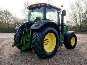 Compre Tractores Agrícolas John Deere 6140R Usados de Calidad, Mini Tractor de Ruedas 4x4 en Venta - Product Image 3