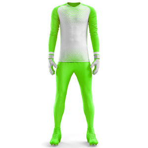 Nuevo diseño de uniforme de portero de fútbol profesional de manga larga transpirable portero de fútbol traje multicolor Kit de portero de fútbol - Product Image 4