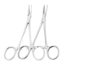 คีมหนีบปลายตรงสำหรับตกปลาอุปกรณ์ทางการแพทย์ทำจากสแตนเลส - Product Image 2