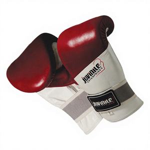 Guante ligero de piel de vaca personalizado al por mayor, bolsa de velocidad, guante con protección UV, Velcro, soporte de muñeca, empuñaduras de mano para principiantes, guante de bolsa - Product Image 1