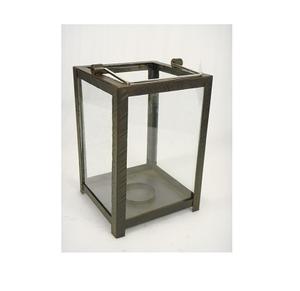 Linterna de vela de cristal de alta calidad Nuevo diseño premium Linterna de vela de metal - Product Image 5