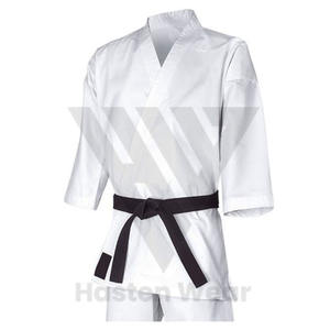 Uniforme de karaté hautement recommandé, art martial, personnalisé, ODM, uniforme de karaté en polycoton 300GSM offrant une liberté de mouvement facile - Product Image 4