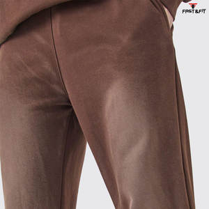 Meilleur fournisseur de pantalons de jogging lavés à l'acide pour hommes, prix de gros, pantalons pour hommes lavés à l'acide - Product Image 6
