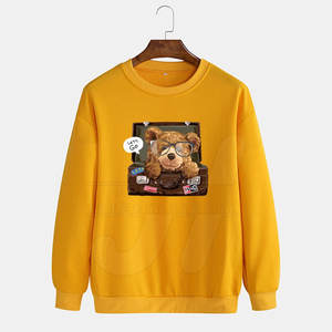 Jersey personalizable de 360g transpirable de alta calidad para hombre, sudadera informal de algodón y poliéster con patrón sólido para la temporada de invierno - Product Image 1