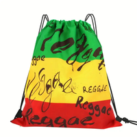 Sac souvenir à sublimation intégrale |   Sac à dos à cordon en polyester lavable et écologique en gros |   Fabricant OEM