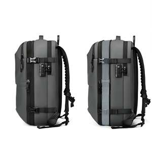Airbag Vacuum Compression <b>Backpack</b> with Polyester Lining - Product Image 5