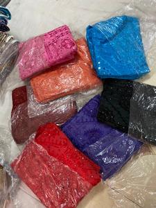 Sábana India hecha a mano, edredón de tela de algodón, colchas de trabajo con espejo de hilo, colcha Vintage India - Product Image 3