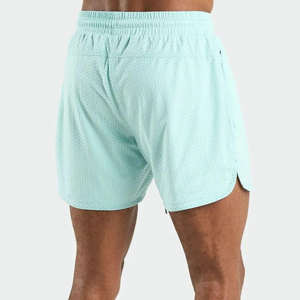 Pantalones cortos deportivos de secado rápido personalizados para hombres, pantalones de playa transpirables para correr para adolescentes, temporada de verano - Product Image 5