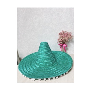 Sombrero mexicano Sombreros de paja despedida de soltero fiesta discoteca Fiesta Mexicana tema noche escenario disfraz bar pub noche - Product Image 1