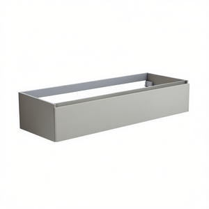 Mueble de Lavabo Vieste de 120 cm con un Solo Cajón en Gris Perla - Product Image 2