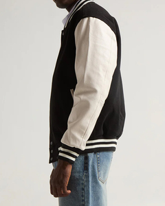 Chaqueta universitaria sublimada personalizada para hombres OEM proveedor mundial perfecto para equipos deportivos escuelas ropa de calle y marcas de moda - Product Image 3