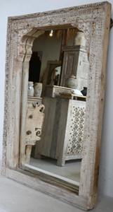 Elegant <b>Arched</b> Rectangle Mirrors with <b>Frame</b> - Product Image 3