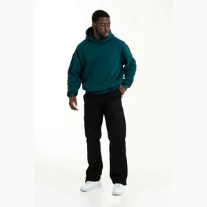 Haute qualité 100% coton unisexe hiver pull grande taille hommes sweats à capuche et sweats brodés en gros polaire pull - Product Image 4