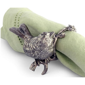 Classique or renne rond de serviette porte-serviettes de luxe qualité métal matériel ronds de serviette par Royal Home Collection fournitures - Product Image 5