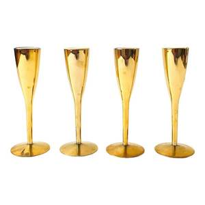 Copa de Vino de Acero Inoxidable Atractiva, Fabricante de Copas de Champán, Copa de Vino de Acero Chapada en Oro, Proveedor Mayorista - Product Image 1