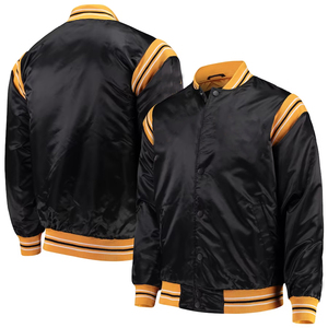 Men's Winter Puffer <b>Jackets</b> with Stand Collar Front Logo Customizable Sublimation Design High Quality <b>Canvas</b> Fabric Wholesale - Product Image 1