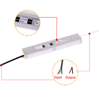 Alimentation LED à courant constant AC170V-265V Sortie 90-165V pour bande LED tricolore