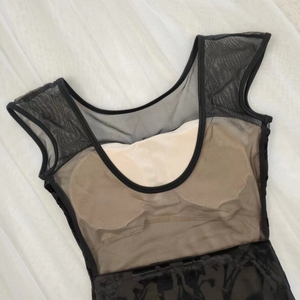 Leotardos de Gimnasia con Estampado Floral, Spandex, Sexy, Tallas Grandes para Mujer, Impresión Digital, Servicio OEM de Marca Personalizada - Product Image 4