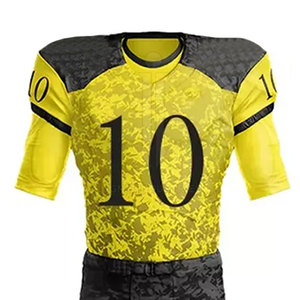 Precio al por mayor Ropa deportiva Uniforme de fútbol americano de la mejor calidad 100% Poliéster Hecho Pakistán - Product Image 4