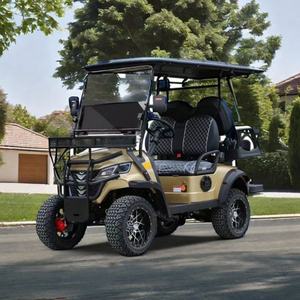 Carrito de Golf Eléctrico de Cuatro Ruedas con 5-6 Asientos, Batería de Litio, Certificado CE - Product Image 1