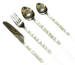 Couverts en métal minimalistes de la meilleure qualité Couverts de créateur pour les événements de mariage et les cadeaux d'affaires Caractéristiques durables - Product Image 2