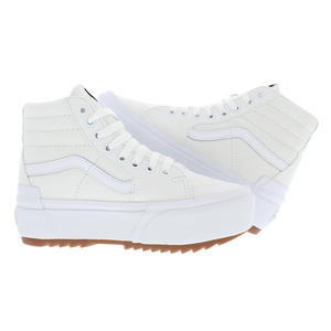 VANS unisex Sk8-Hi รองเท้าสเก็ตบอร์ดสีขาวแท้ | ของแท้100% - Product Image 3