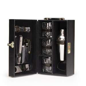 Juego de Coctelería de 12 Piezas Ecológico de Metal con Soporte Elegante, Coctelera para Martini de 750 ml, Apto para Lavavajillas, Moderno para Bar - Product Image 2