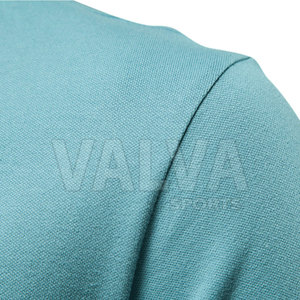 Camiseta cómoda de secado rápido para hombre, camiseta de polo, patrón sólido, algodón, poliéster, 240 gramos, peso de tela, servicio OEM - Product Image 6
